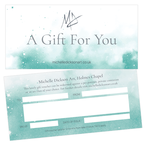Michelle Dickson Art Gift Vouchers